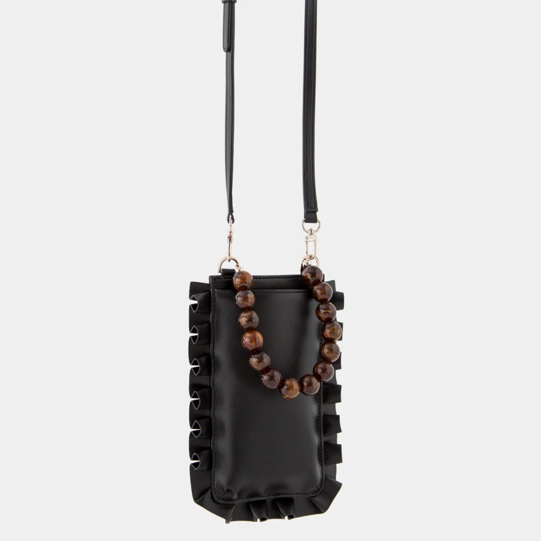Genuine Leather Shoulder iPhone Sleeve Crossbody Phone Hand Bag
