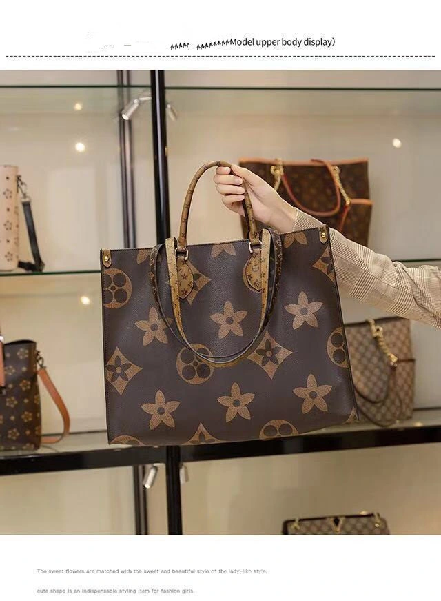 Luxury Genuine Leather Women Shoulder Handbag