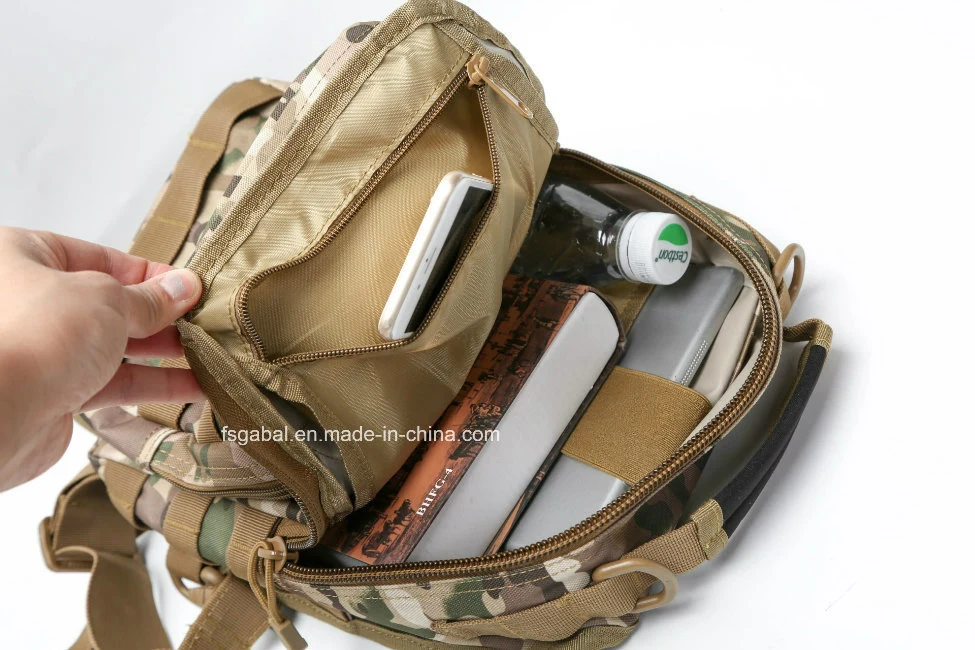 Camouflage Leisure Single Shoulder Backpack Sling Chest Sports Bag
