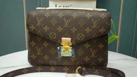 Marchio di lusso in vera pelle Gucci all'ingrosso stampato con logo.  Replica di borsa Neverfull di borse firmate da donna