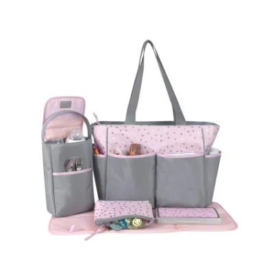 Borsa per pannolini per bambini Borsa da viaggio per mamma Borsa per mamma all'aperto alla moda per bambini e donne